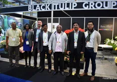 The team of Black Tulip group with Karchi Kubar of MK Fibre on the left.