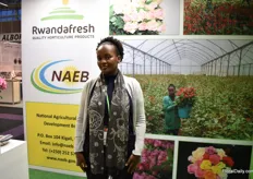 Cynthia Uwacu of NAEB (National Agricultural Development Board).