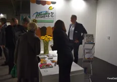 The Muller Seeds booth continued to be busy with interest.