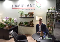 Lorenzo Nicastro of Hamiplant, exporters of plants to B2B customers all over Europe.