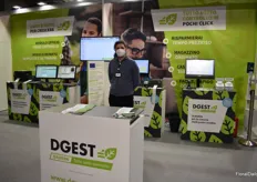 Matteo Lombardi at the Dgest Garden stand.